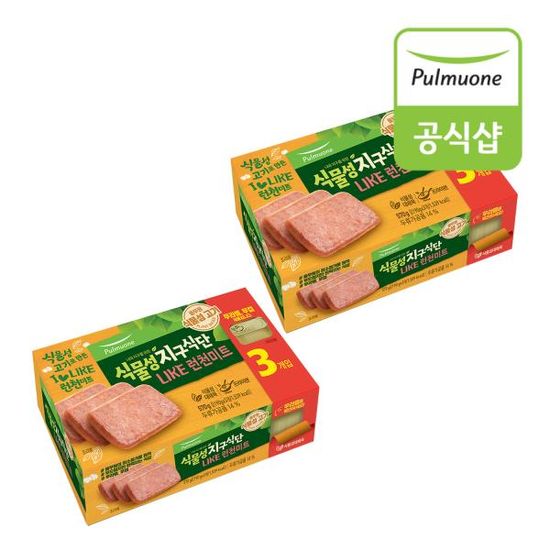 풀무원 식물성 지구식단 LIKE 런천미트 (190g)X6개