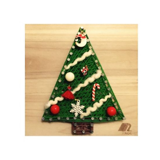 크리스마스 트리 스트링아트 만들기 패키지 DIY