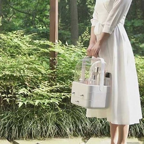 먼지차단 메이크업 정리함