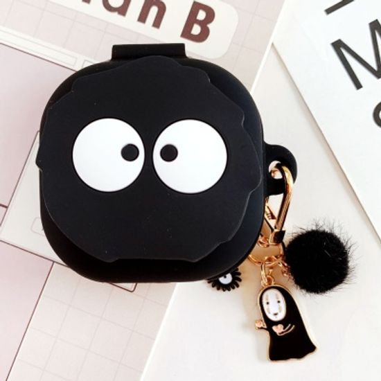 갤럭시버즈라이브케이스 캐릭터 실리콘 키링 고리 SET