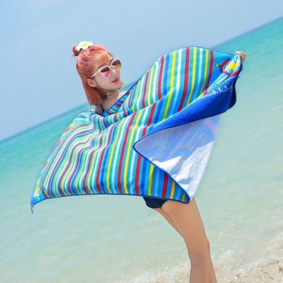 극세사 대형 비치타월 물놀이 수영수건