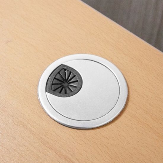 캐스팅 전선캡 20개 책상 테이블 전선구멍마개 60mm