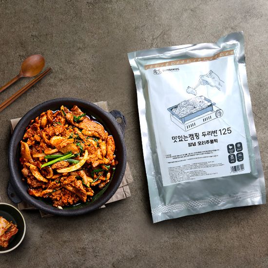 더푸드 더맛있는 국내산 양념 오리주물럭 500g