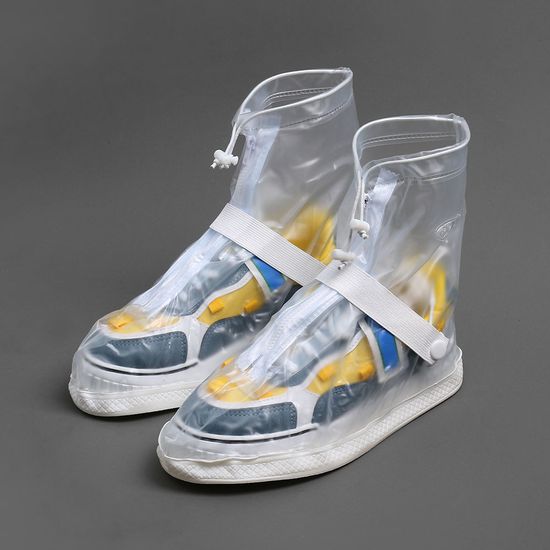 장마 방수 신발커버(280~290mm) (투명)
