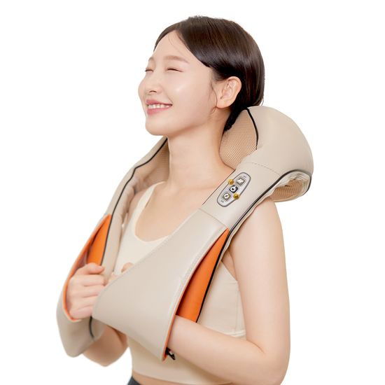 휴플러스 유선 안마기 목 어깨 마사지기 HPM-100