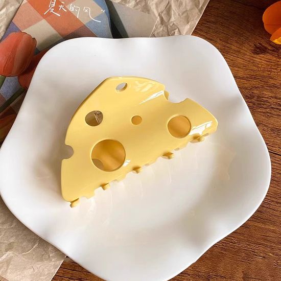 치즈 집게핀 헤어핀 머리 집게 핀 삔 헤어 악세사리