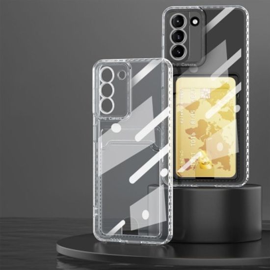 갤럭시 s22 21 s20fe 노트 20 카드 슬롯 투명 케이스