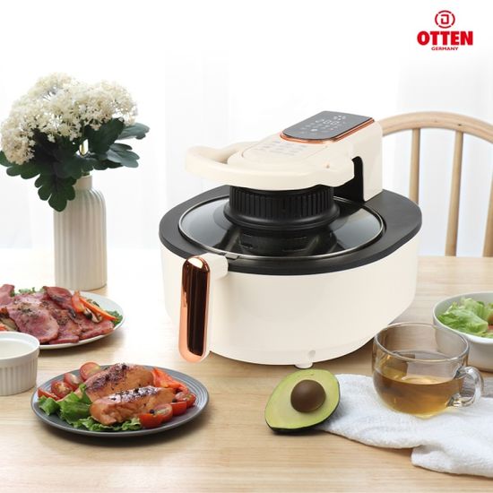 [오텐] 앙상블 디지털 에어프라이어 6L 아이보리 