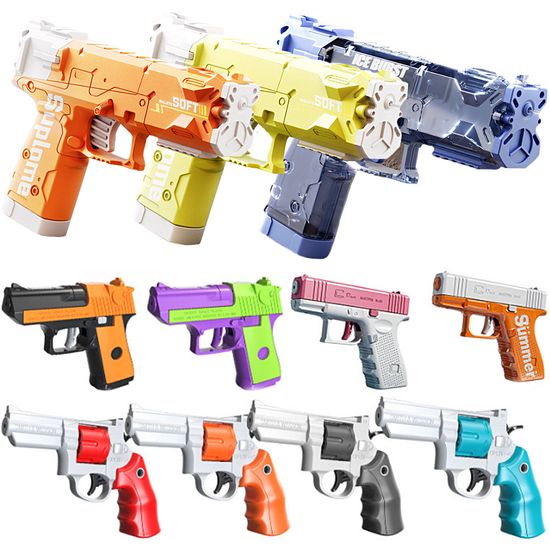 데저트이글 글록 컬러 권총 미니건 물총 소형 워터건