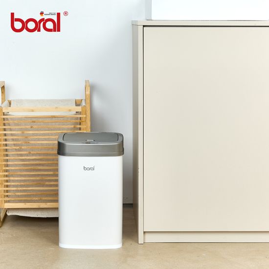 보랄 스마트 센서 자동 쓰레기통 휴지통 15L/30L/50L