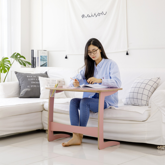 소파테이블 사이드테이블 자작나무 거실테이블