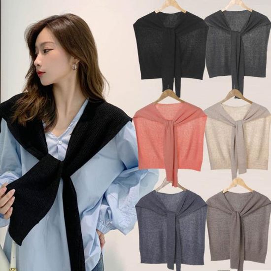 여자 니트숄가디건 가을 겨울
