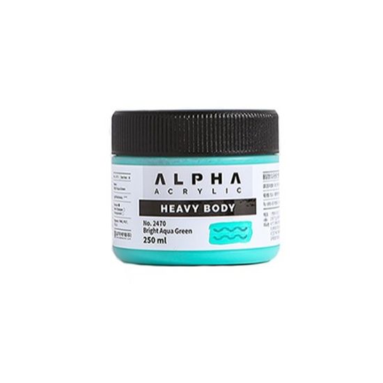 알파 고점도 헤비바디 아크릴물감 250ml 2485 A