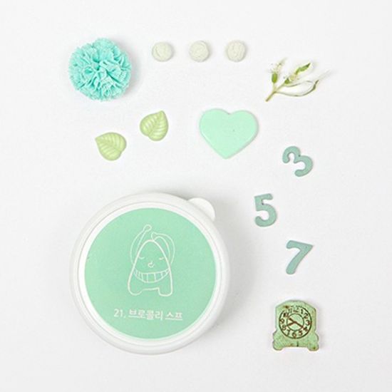 [아리부바] 클레이 그라데이션 초록계열 Set