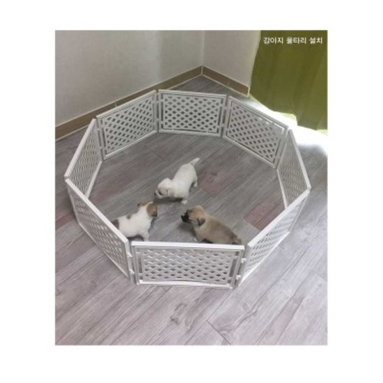 모하냥모하멍 애견울타리 4개 한세트 강아지 S03521