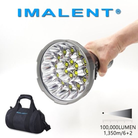 [IMALENT] MS18 100,000루멘 써치라이트 손전등 1350m