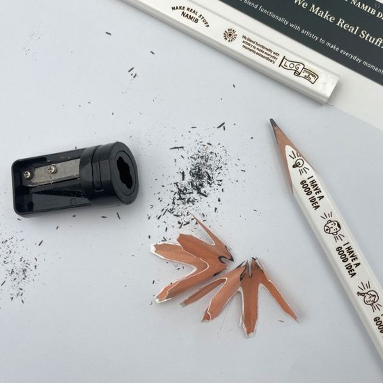 LOG 와이드 원목연필 전용 연필깎이