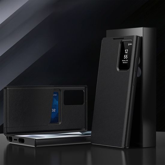 갤럭시 S23 S22 스마트 뷰 플립 커버 카드지갑 케이스