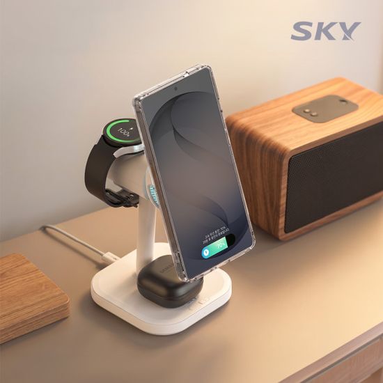 스카이 Qi2.2 4in1 맥세이프 고속 충전기 +60W 케이블