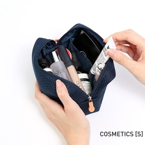 에어메쉬 화장품 파우치 [L,S]