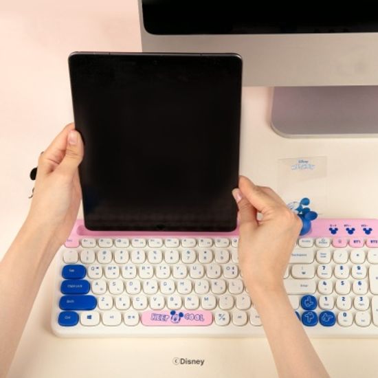 디즈니 미키마우스 멀티페어링 블루투스 키보드 2022