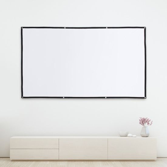 이동형 빔프로젝터 스크린(221x125cm) 영화빔스크린