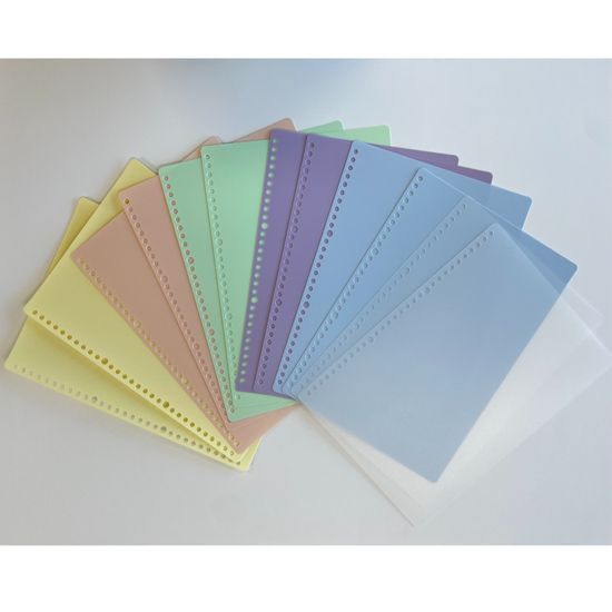 파스텔 30공 루즈링 미니 노트 A4 셀프제본 바인더링