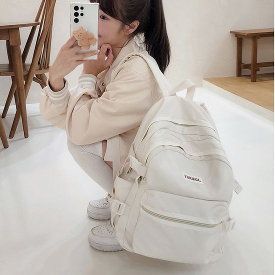 백팩 고등학생 중학생 책 가방 경량가벼운(WAE0238)