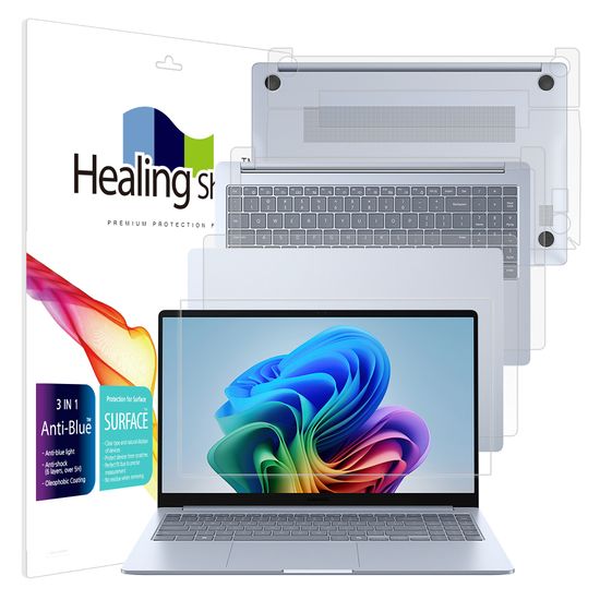 갤럭시북4 엣지 NT750XQA 블루라이트차단1매 외부3종