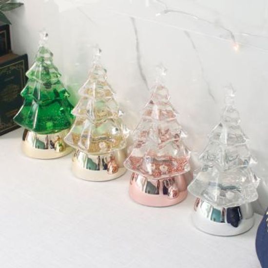 투명트리 오르골 워터볼 4color