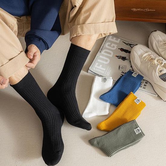 생활교과서 준캡 남자 남성 사계절양말 심플태그 성인