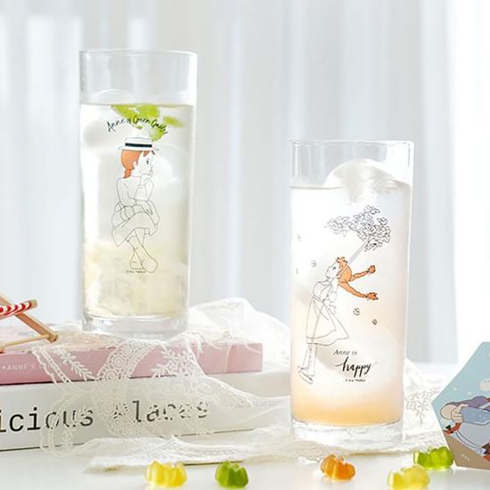 빨강머리 앤 아이스컵 유리컵