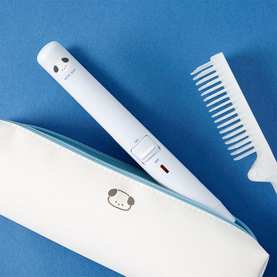 아트박스 파우치 고데기_파스텔블루 퍼피