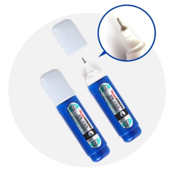 펜텔 12ml 극세식 대용량 수정펜 Fine Point ZL31W