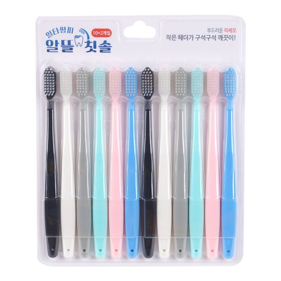 일타 쌍피 알뜰 칫솔 12p WBC7936