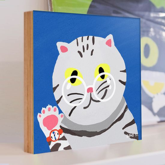 난 먼저 퇴근한다는 고양이, Bond St. 작가 액자