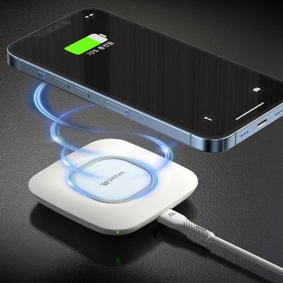 15W QI 무선 호환 고속 무선충전 패드 무선충전기