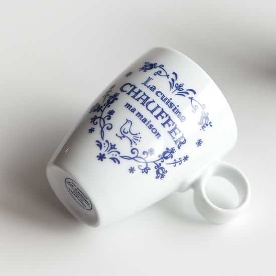 마메종 블루로즈 링 머그 220ml 1p