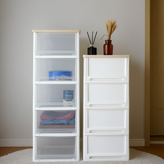 어반 우드상판 베이직 서랍장 5단 (3color)