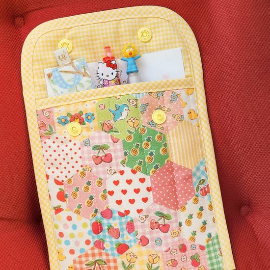 후르츠바스켓 패브릭 전자책 이북리더기 파우치