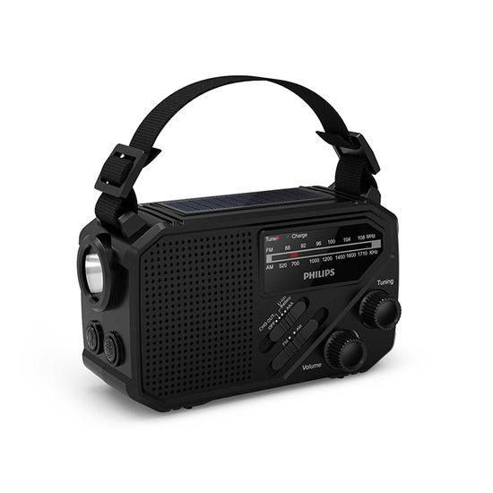 필립스 TAR1609 FM라디오 캠핑 휴대용 백패킹
