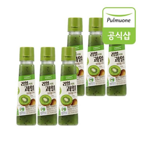 풀무원 리얼과일 저지방드레싱 키위 235g x 6개