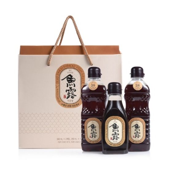 해어림 제주 어간장 기프트세트 (500ml+500ml+250ml)
