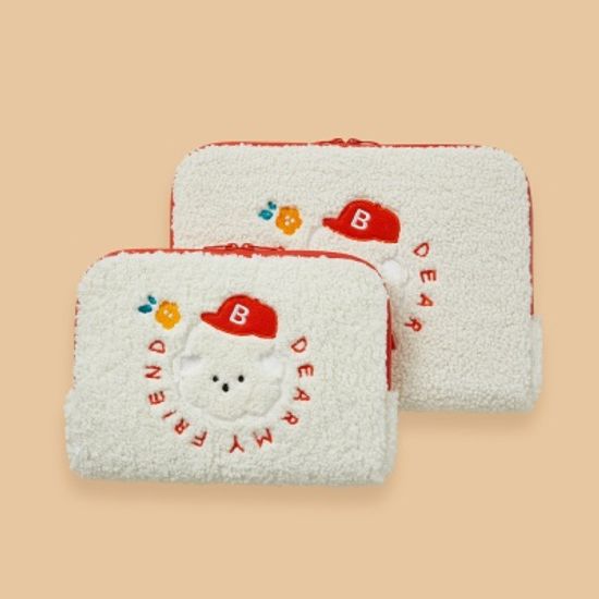 [아이패드/13인치] 포켓 파우치_덤블비숑