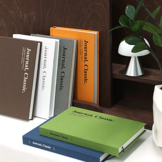 클래식 저널 일기장