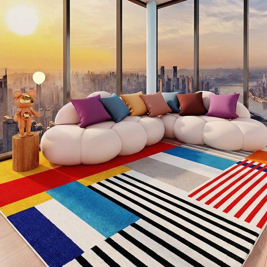 예홈 프리미엄 거실 카페트 러그 매트 하우슬러