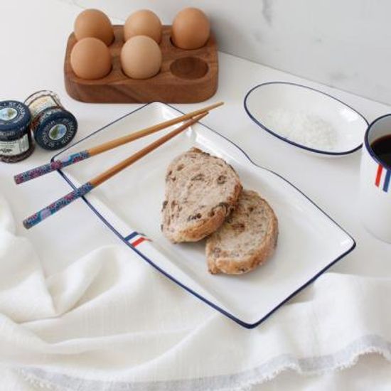 메레신 쏠레이 콜렛 -립직사각 접시1p