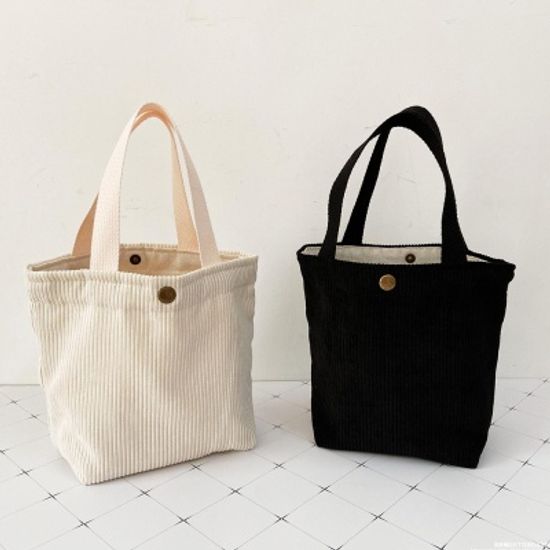 지음 G-006 코듀로이 에코백