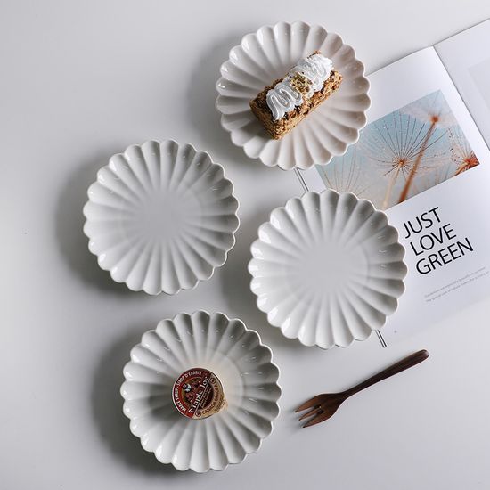  시라쿠스 네이처 무광 앞접시 7인치 4p 세트 2종 택1