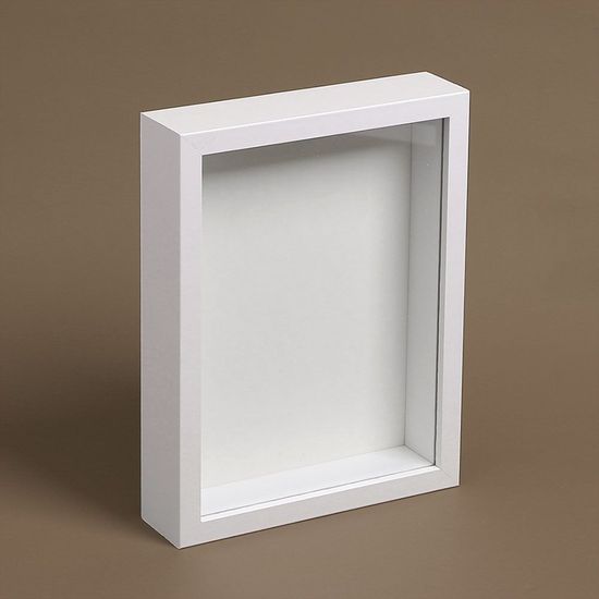 아트공간 3D 입체 관액자 6x8 (화이트)(WB9ED15)